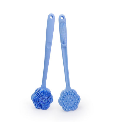 Long-Handle Floral Bath Shower Brush | Tidvaro