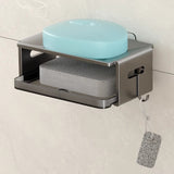 Wall-Mounted Double-Layer Soap Dish | Tidvaro
