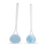 Long-Handle Silicone Bath Shower Brush | Tidvaro