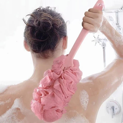 Long-Handle Bath Brush with Soft Ball Head | Tidvaro