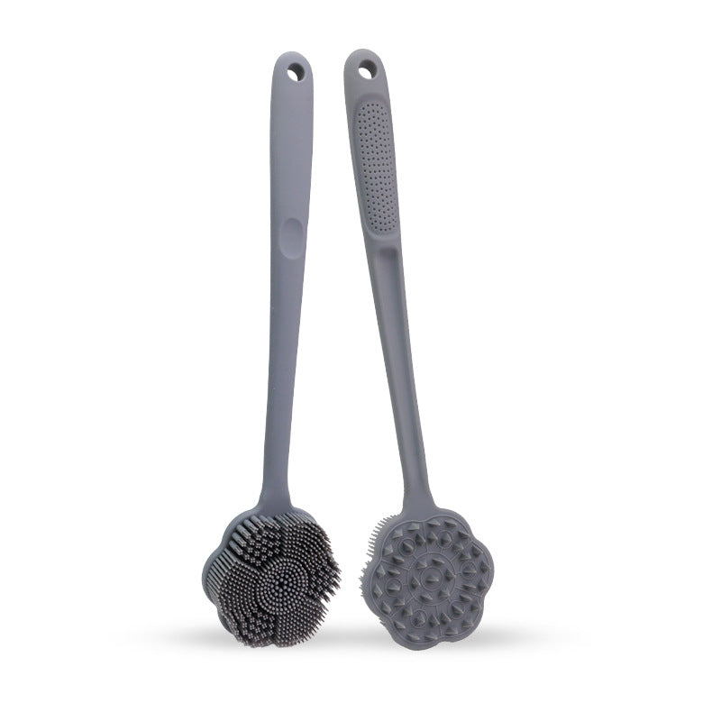 Long-Handle Floral Bath Shower Brush | Tidvaro
