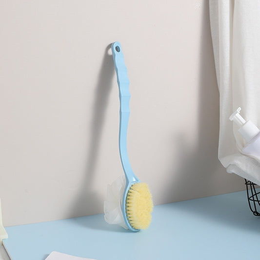 Long-Handle Soft-Bristle Bath Shower Brush | Tidvaro