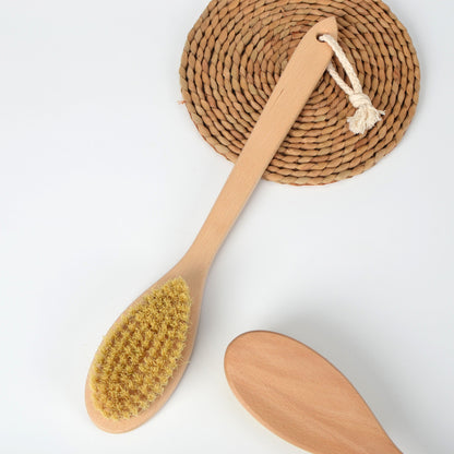 Wooden Bristle Bath Brush | Tidvaro