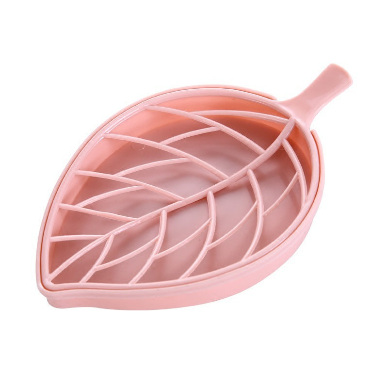 Double-Layer Leaf-Shaped Soap Dish | Tidvaro