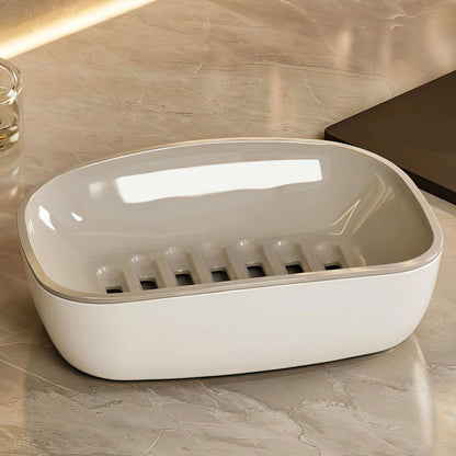 Double-Layer Draining Soap Box | Tidvaro