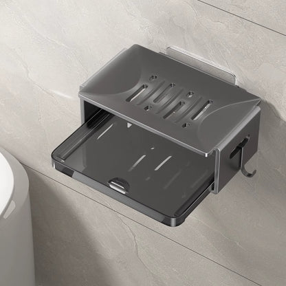 Wall-Mounted Double-Layer Soap Dish | Tidvaro