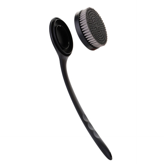 Long-Handle Silicone Bath Scrub Brush | Tidvaro