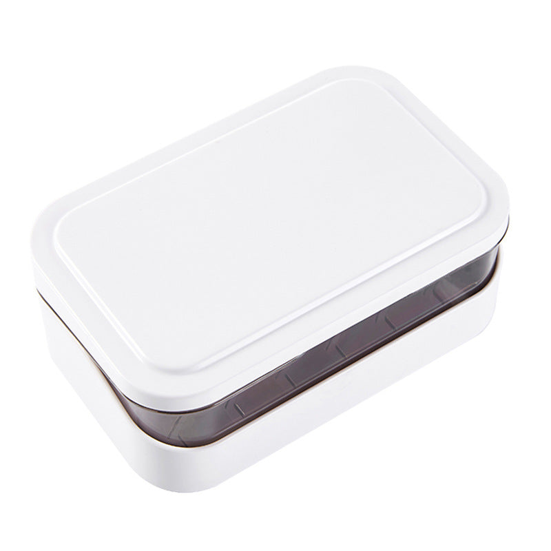 Flip-Cover Bathroom Soap Holder with Drainage | Tidvaro