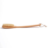 Long-Handle Bristle Back Bath Brush | Tidvaro