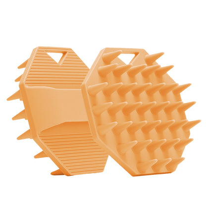 Silicone Scalp Exfoliating Shampoo Brush | Tidvaro