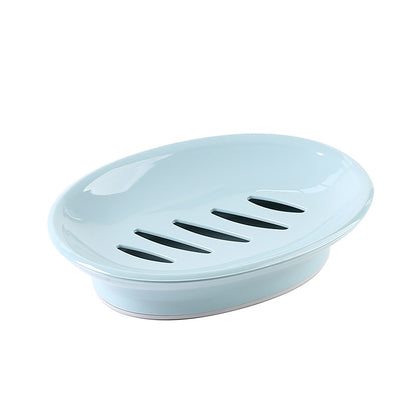 Minimalist Double-Slot Draining Soap Dish | Tidvaro