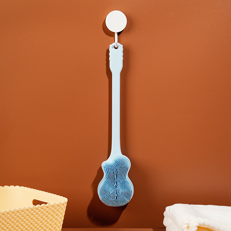 Double-Sided Guitar-Shaped Silicone Bath Brush | Tidvaro