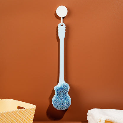 Double-Sided Guitar-Shaped Silicone Bath Brush | Tidvaro