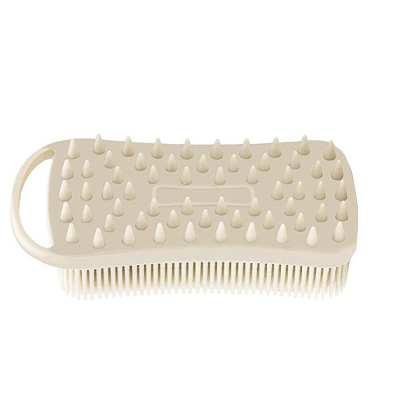 Dual-Sided Baby Silicone Bath Brush | Tidvaro